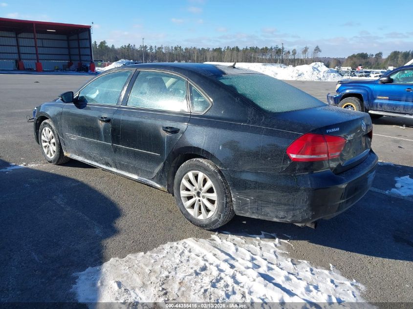 2012 Volkswagen Passat 2.5L S