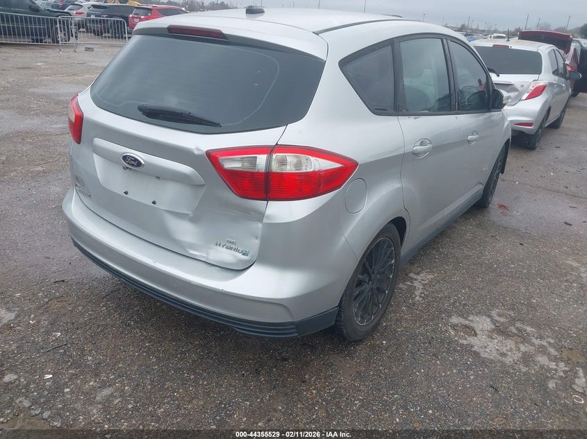 Vin: 1fadp5au8dl502647, lot: 44851991, ford c-max hybrid se 20134
