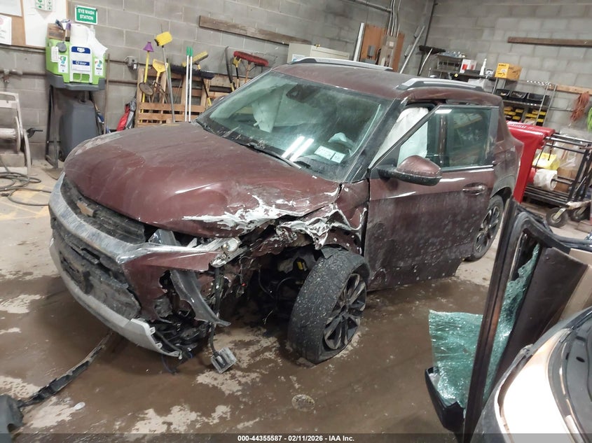 VIN KL79MPSL0NB066956 2022 CHEVROLET TRAILBLAZER FWD LT