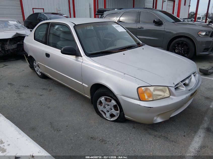2000 Hyundai Accent Gs