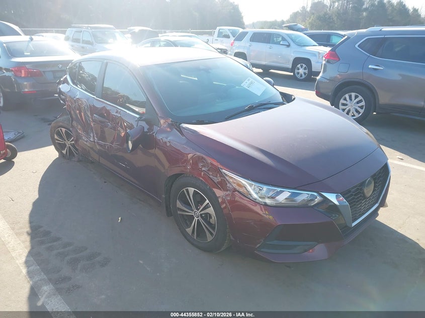 2020 Nissan Sentra Sv Xtronic Cvt