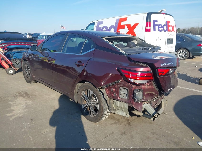 2020 Nissan Sentra Sv Xtronic Cvt