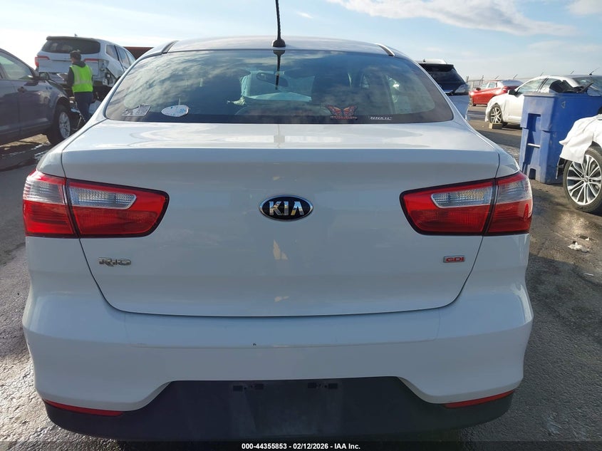 2016 Kia Rio Lx VIN: KNADM4A34G6575132 Lot: 44355853