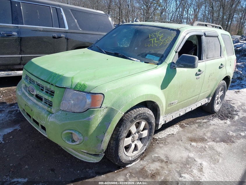 Vin: 1fmcu5k32akc68619, lot: 44852347, ford escape hybrid limited 20102