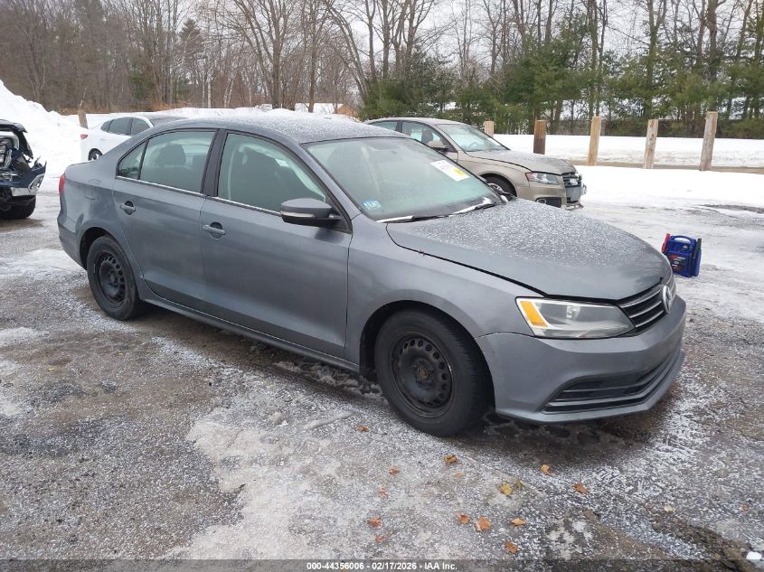 2015 Volkswagen Jetta 2.0L S