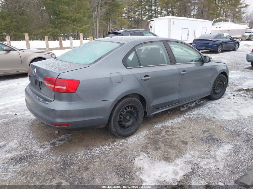 2015 Volkswagen Jetta 2.0L S