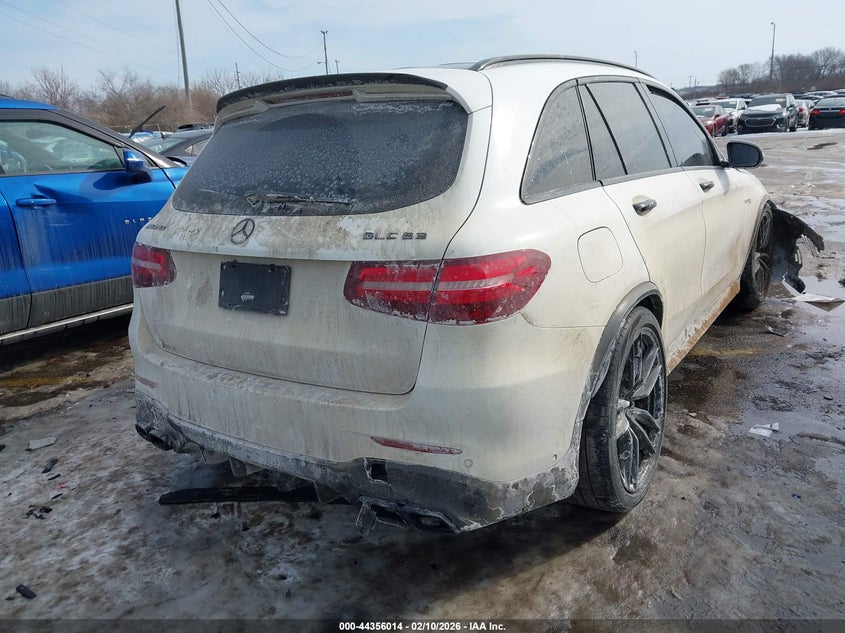Vin: wdc0g8jb0jf469933, lot: 44852476, mercedes-benz amg glc 63 4matic 20184