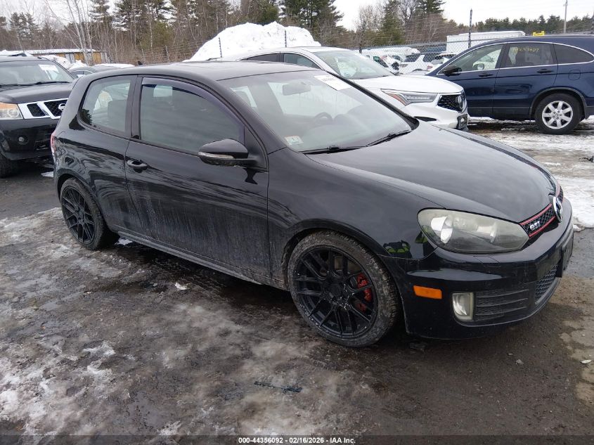 2012 Volkswagen Gti 2-Door