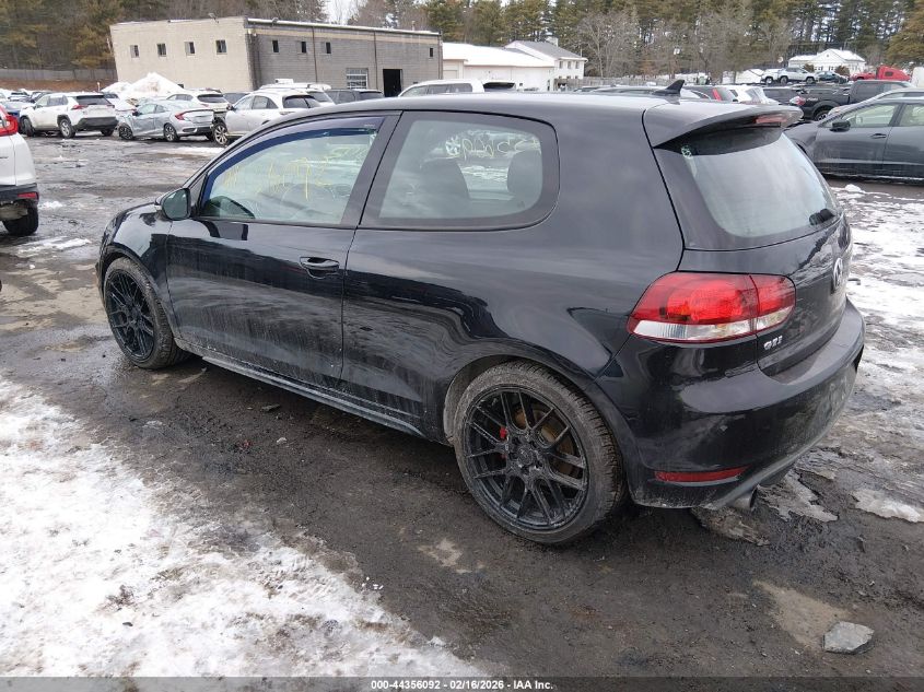 2012 Volkswagen Gti 2-Door