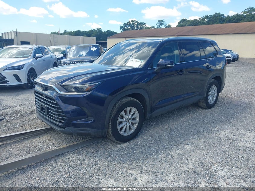 2025 TOYOTA HIGHLANDER SPORT UTILITY VEHICLE 2.4L I-4 DI, DOHC, VVT, TURBO, 265HP