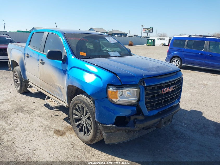 2021 GMC Canyon 2Wd Short Box Elevation Standard