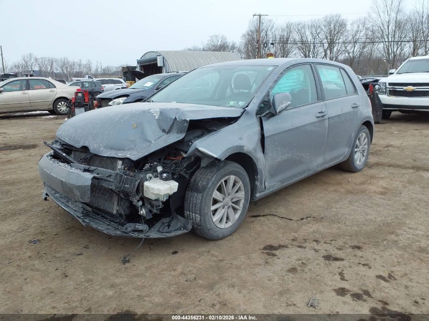 2015 Volkswagen Golf Tsi S 4-Door