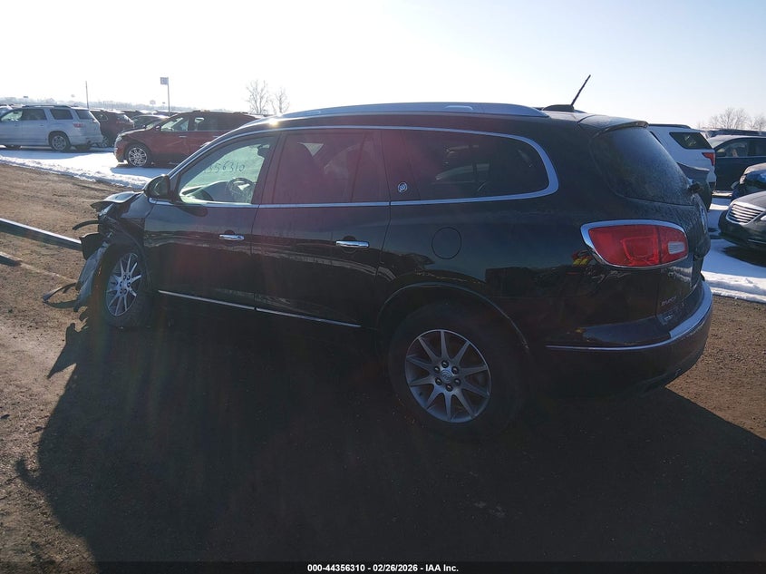 Vin: 5gakvbkd1gj262038, lot: 44852772, buick enclave leather 20163