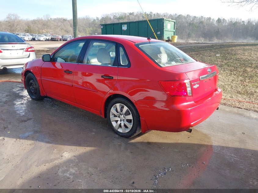 2008 Subaru Impreza 2.5I