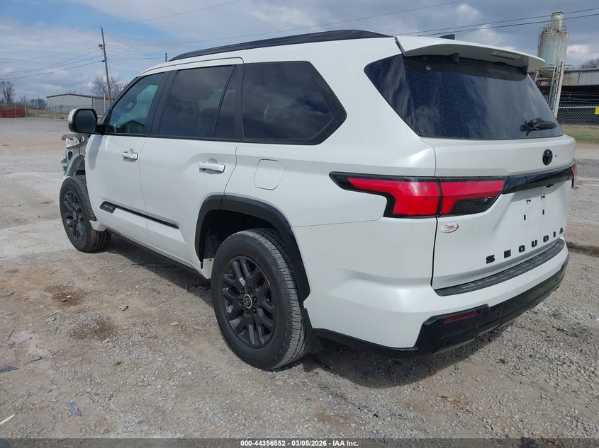 Vin: 7svaaaba4rx026186, lot: 44853014, toyota sequoia platinum 20243