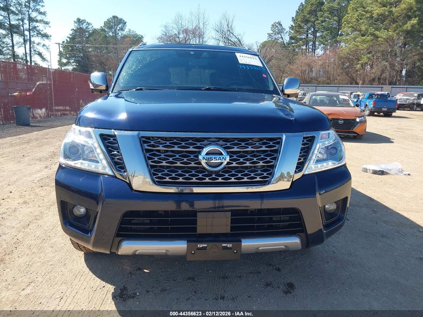 2018 Nissan Armada Platinum VIN: JN8AY2NE4J9735014 Lot: 44356623