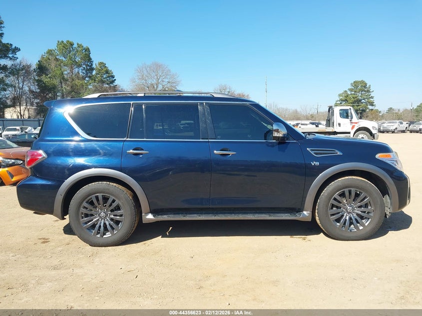 2018 Nissan Armada Platinum VIN: JN8AY2NE4J9735014 Lot: 44356623