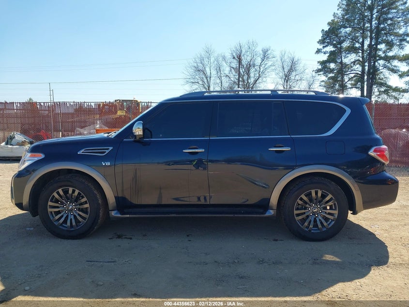 2018 Nissan Armada Platinum VIN: JN8AY2NE4J9735014 Lot: 44356623