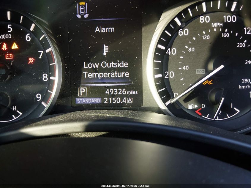 2021 Infiniti Q50 Luxe Awd VIN: JN1EV7BR2MM750187 Lot: 44356709