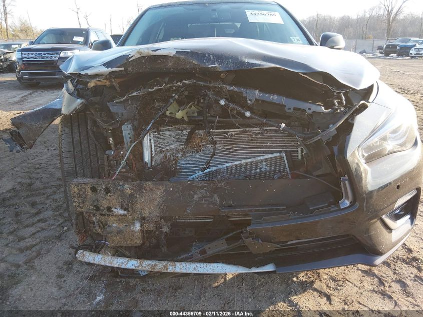 2021 Infiniti Q50 Luxe Awd VIN: JN1EV7BR2MM750187 Lot: 44356709