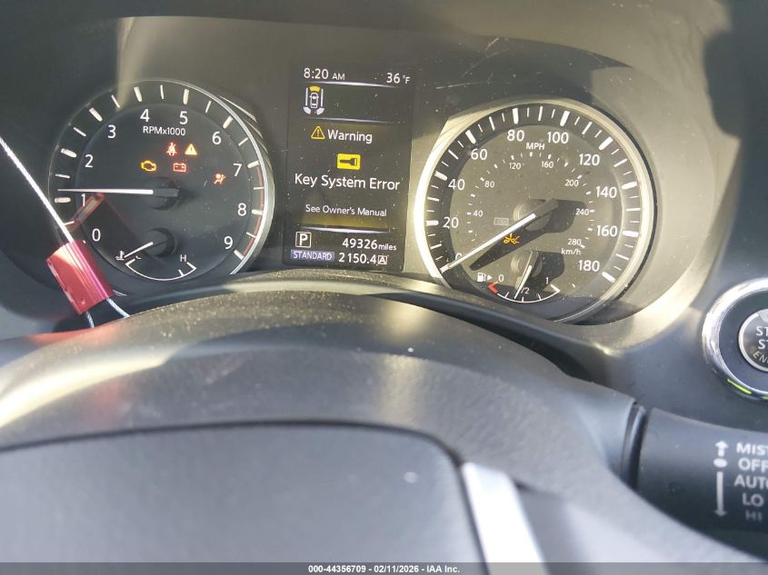 2021 Infiniti Q50 Luxe Awd VIN: JN1EV7BR2MM750187 Lot: 44356709