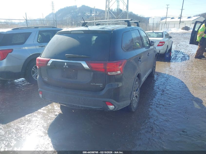 2016 Mitsubishi Outlander Es/Se/Sel