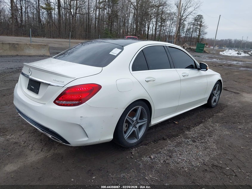 2018 Mercedes-Benz C 300 4Matic