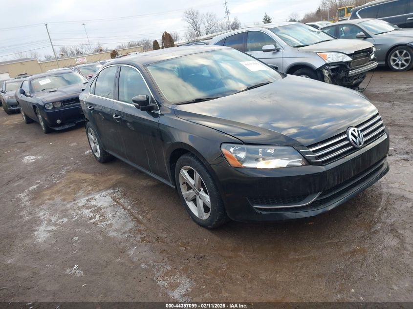 2012 Volkswagen Passat 2.5L Se