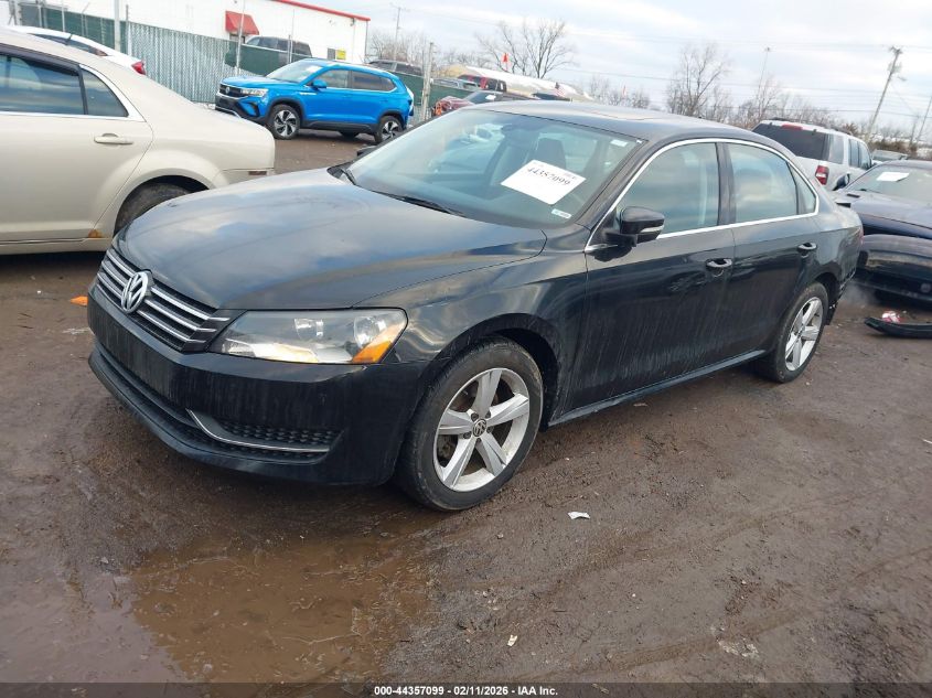 2012 Volkswagen Passat 2.5L Se