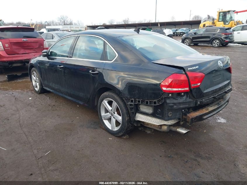 2012 Volkswagen Passat 2.5L Se