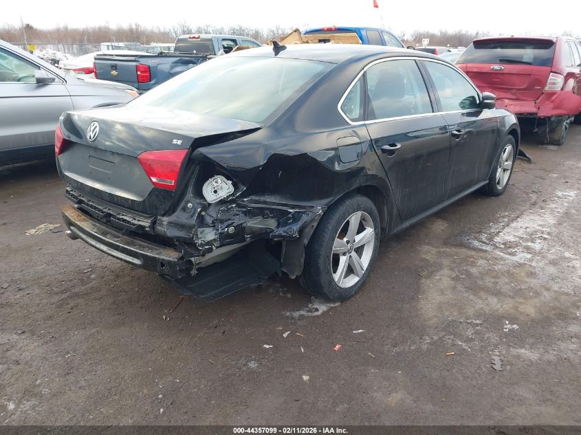 2012 Volkswagen Passat 2.5L Se