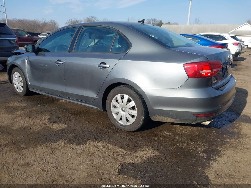 2015 Volkswagen Jetta 2.0L S