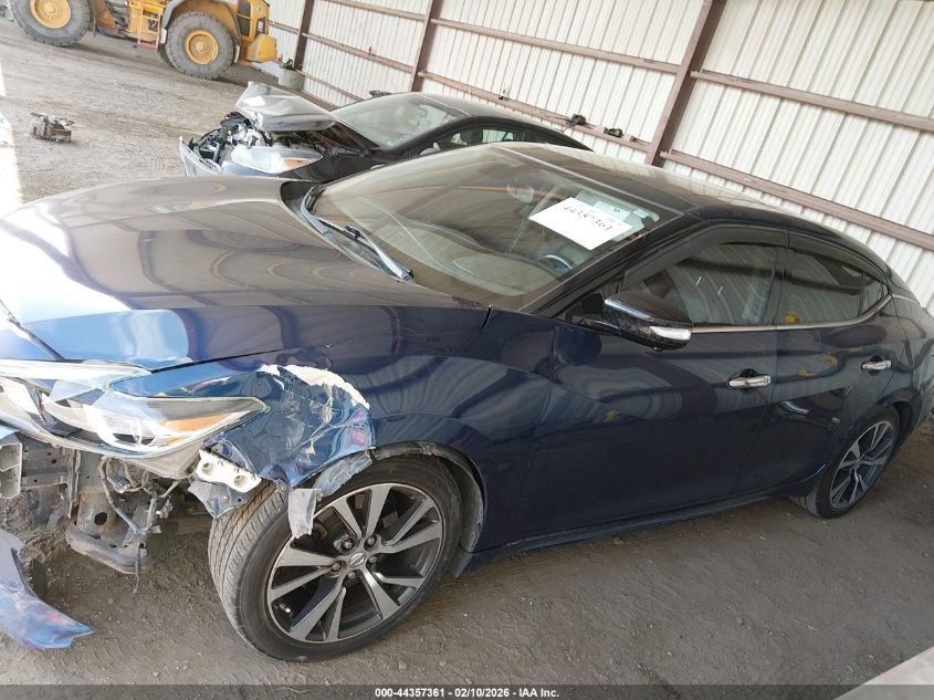 2017 Nissan Maxima 3.5 Platinum VIN: 1N4AA6AP3HC406158 Lot: 44357361