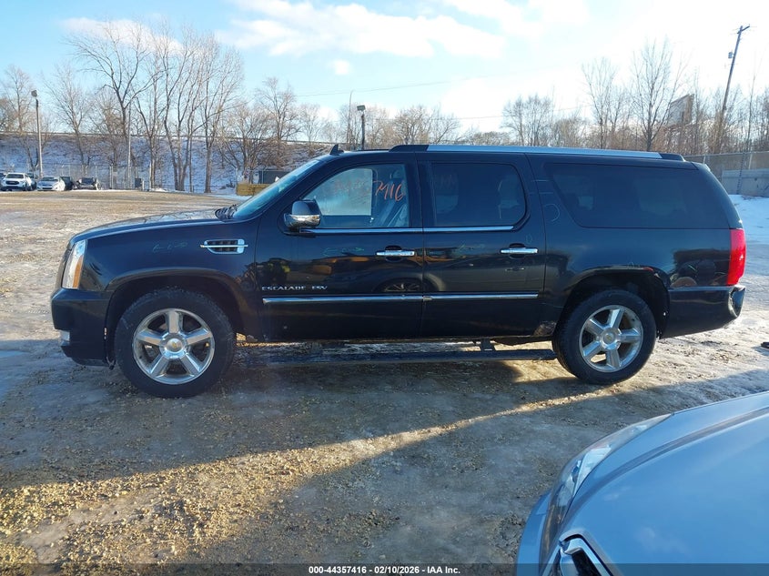 2012 Cadillac Escalade 6.2 Esv Platinum Edition black Lot 111044357416 Vin 1GYS4KEF4CR188439