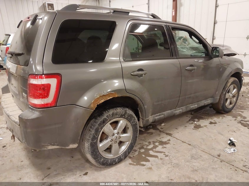 Vin: 1fmcu9eg1ckb71467, lot: 44853922, ford escape limited 20124