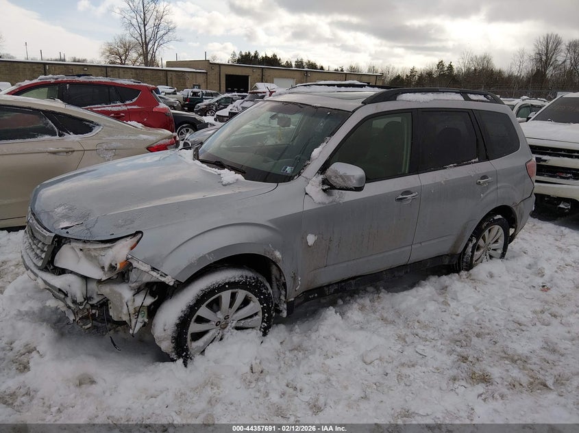 2012 Subaru Forester 2.5 2.5X Limited silver Lot 111044357691 Vin JF2SHAEC0CH453262