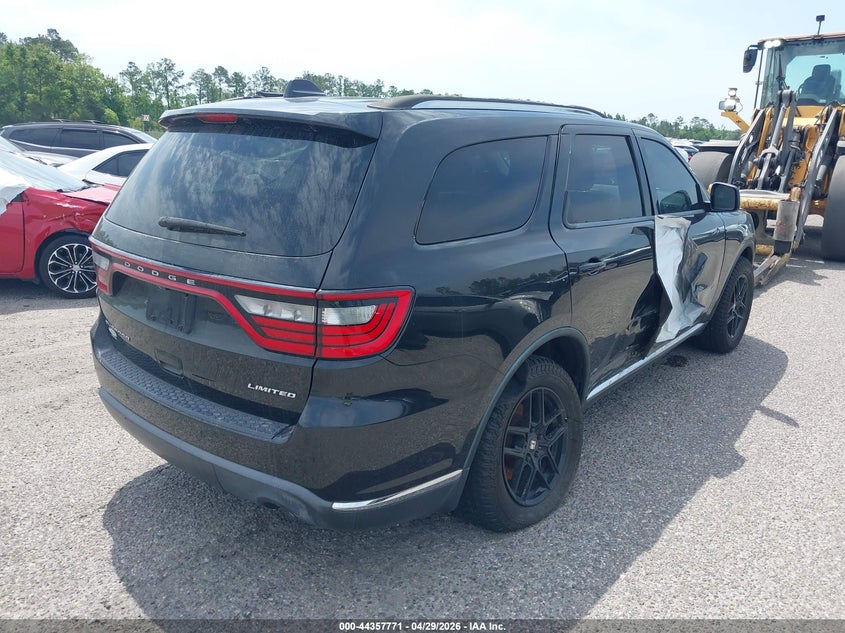 Vin: 1c4rdhdg8gc314909, lot: 44854233, dodge durango limited 20164