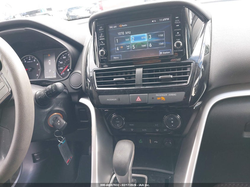 2022 Mitsubishi Eclipse Cross Es VIN: JA4ASUAA3NZ053480 Lot: 44357832