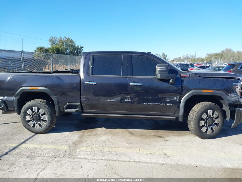 2024 Gmc SIERRA 2500Hd 4Wd Standard Bed Denali black Lot 111044357980 Vin 1GT49REY3RF400803