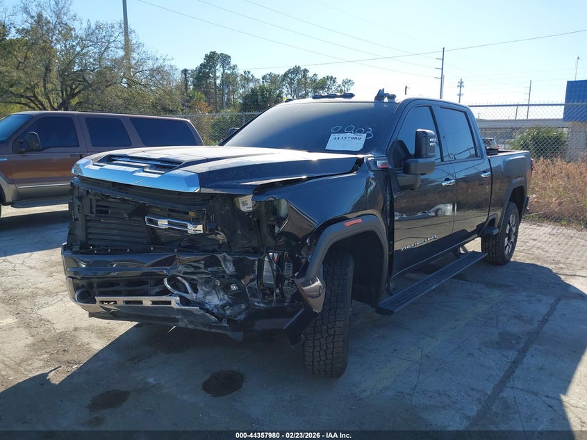 2024 Gmc SIERRA 2500Hd 4Wd Standard Bed Denali black Lot 111044357980 Vin 1GT49REY3RF400803