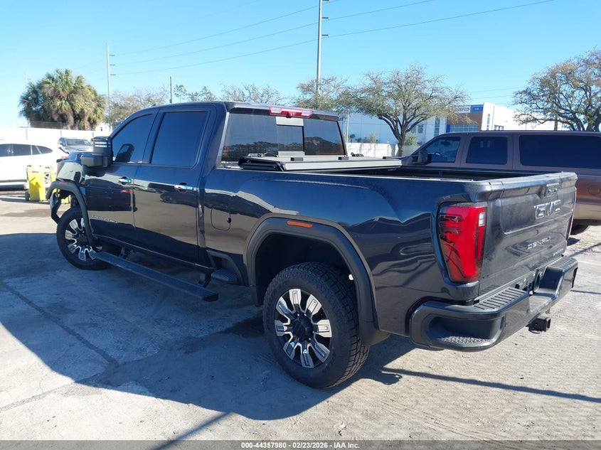 2024 Gmc SIERRA 2500Hd 4Wd Standard Bed Denali black Lot 111044357980 Vin 1GT49REY3RF400803
