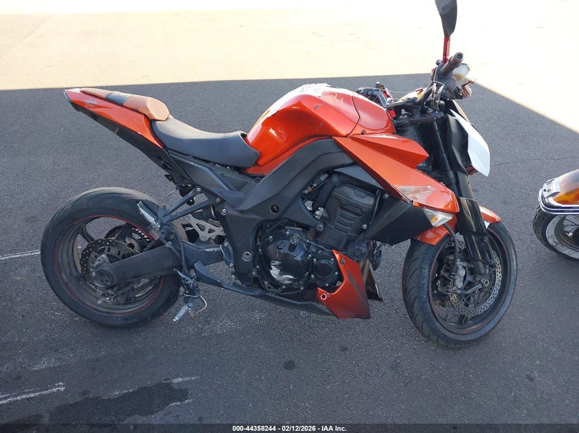 2012 Kawasaki Kawasaki Zr1000 D orange Lot 111044358244 Vin JKAZRCD14CA028541