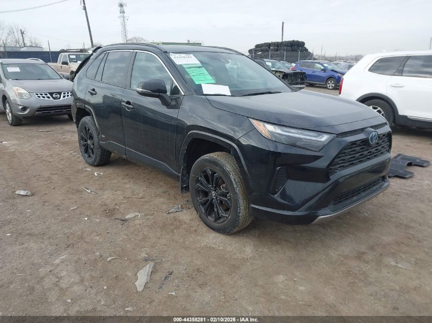 2022 Toyota Rav4 Hybrid Se