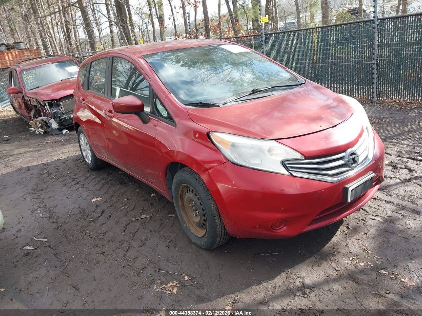 2015 Nissan Versa Note S (Sr)/S Plus/Sl/Sr/Sv