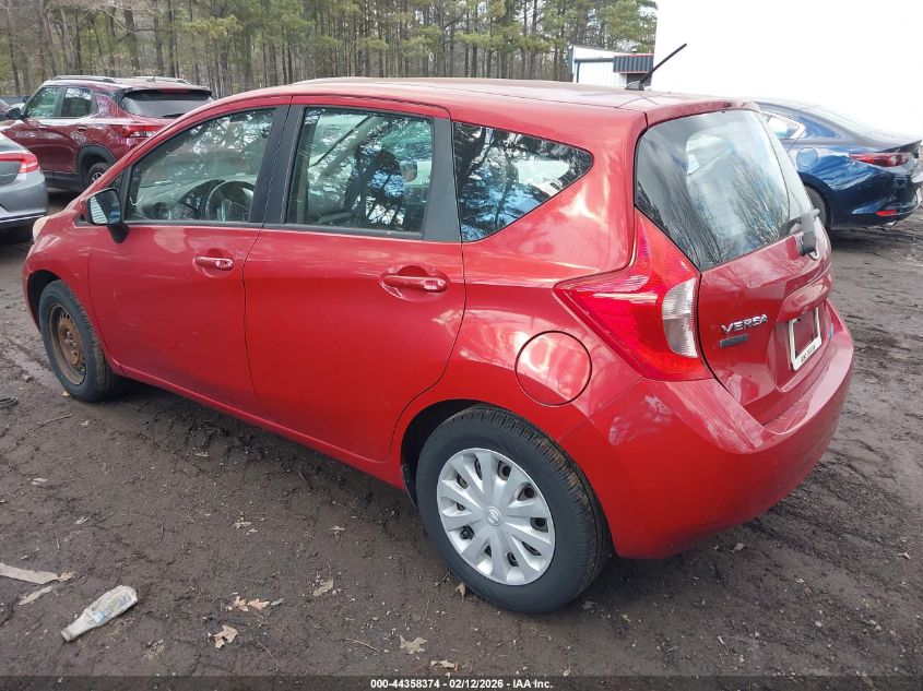 2015 Nissan Versa Note S (Sr)/S Plus/Sl/Sr/Sv