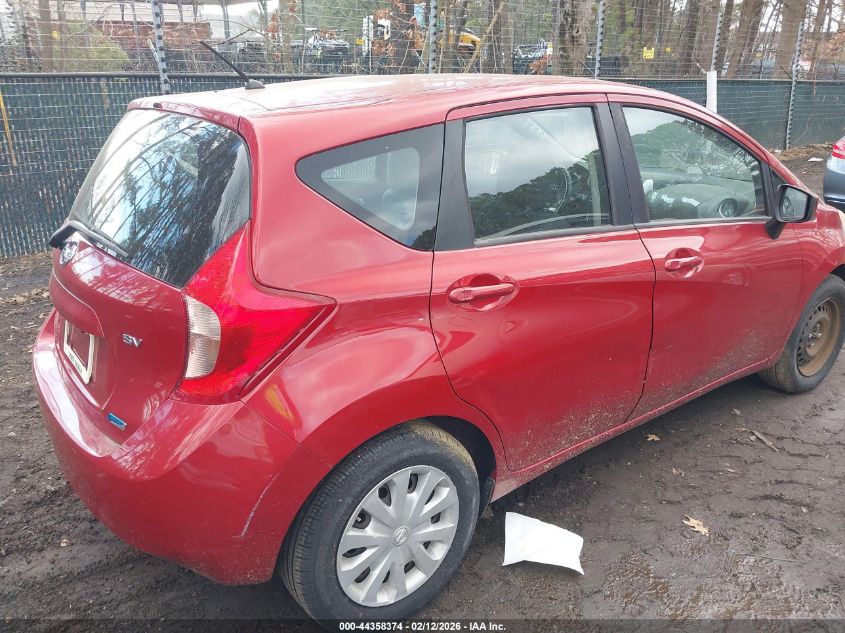 2015 Nissan Versa Note S (Sr)/S Plus/Sl/Sr/Sv