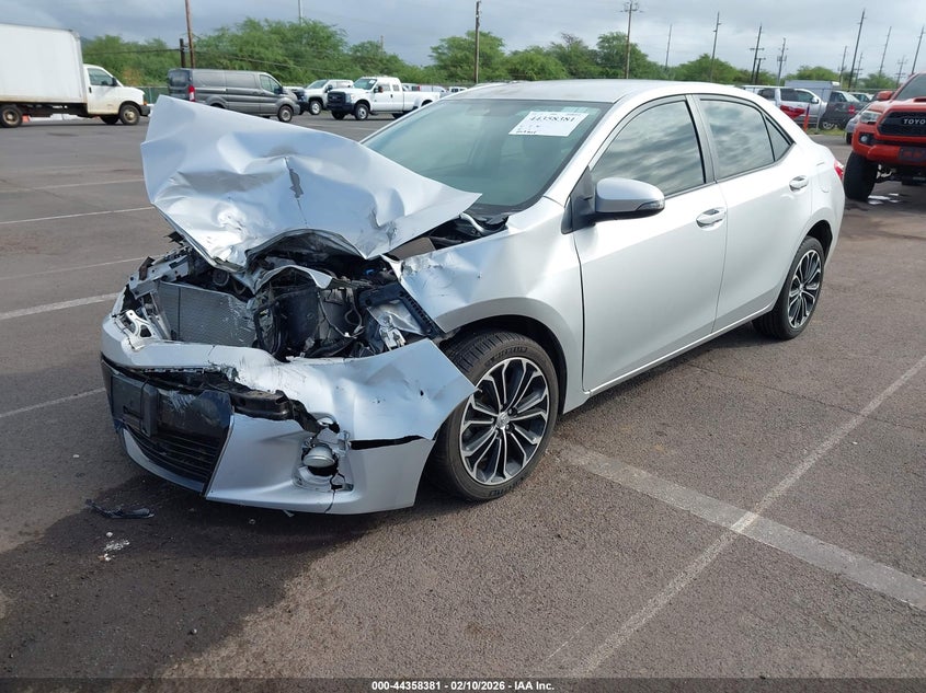 2016 Toyota Corolla S Plus