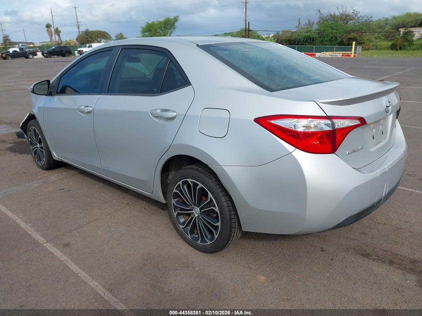 2016 Toyota Corolla S Plus