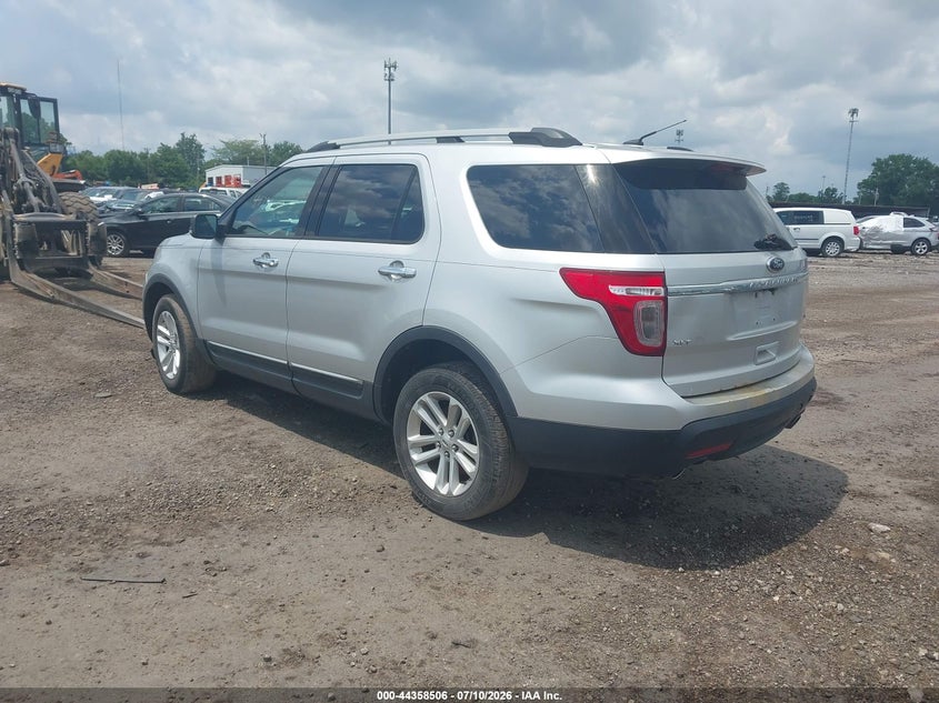Vin: 1fm5k8d80dga62165, lot: 44854968, ford explorer xlt 20133