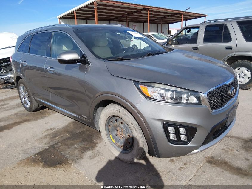 2016 Kia Sorento 3.3L Sxl